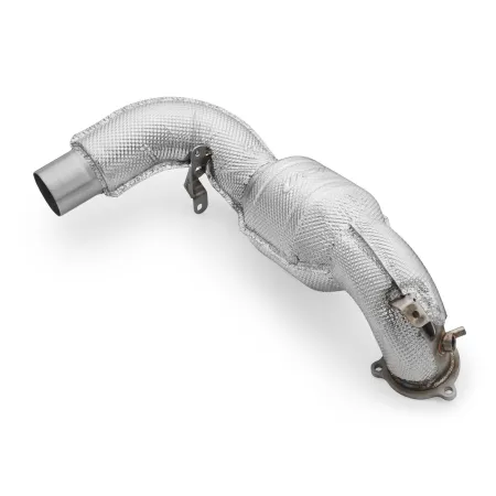 Downpipe z osłoną termiczną i katalizatorami Mercedes-AMG A35 GPF W177 4MATIC EURO 6 with GPF OFF 200 cpsi