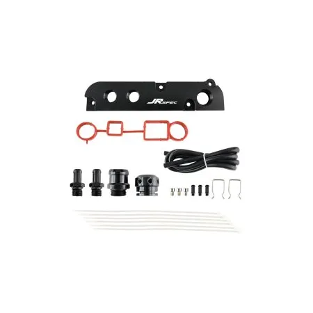 Adapter odpowietrznika pokrywy zaworów JRspec 12mm do VW Audi Seat Skoda 2.0 TFSI EA113 Gen1 Gen2