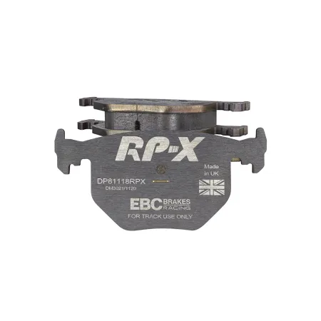 DP81118RPX Sportowe klocki hamulcowe RP-X Racing EBC Brakes BMW 3 Series E46 330 3 Series X 4WD E46 330 M3 E46 X3 E83 Z4 E85 Z4 E86 BMW ALPINA B3 E46