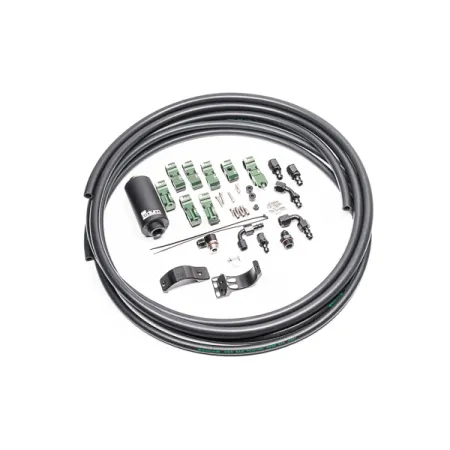 Dedykowany filtr paliwa z wkładem Microglass 6um Nissan S13 R32 Radium Engineering