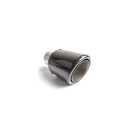 Uniwersalna końcówka tłumika okrągła 90mm długość 160mm średnica montażowa 65mm