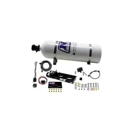 3 Valve Plate System with 15Lb Bottle for Ford Mustang 4.6L (35-150Hp) Nitrous Express NX 20947-15