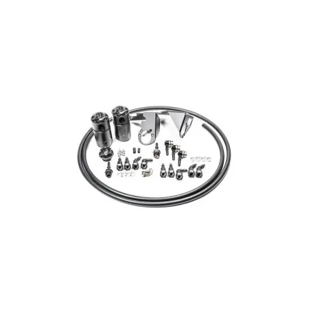 Dual Catch Can Kit for Chevrolet Corvette 05-13 Fluid Lock Radium Engineering