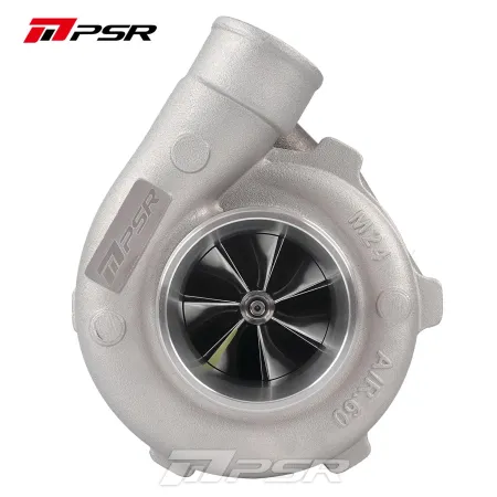 Turbosprężarka Pulsar PSR 3582 Compact Dual Ball Bearing T4 Open 0.63 A/R stal nierdzewna