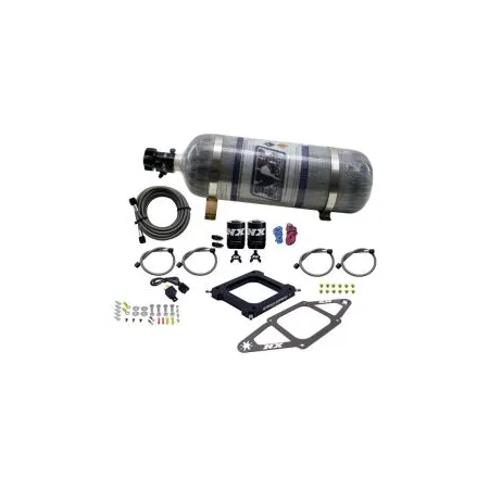 4500 Assassin Plate Gasoline Pro-Power 100-500Hp with 12Lb Carbon Bottle Nitrous Express NX 67570-12