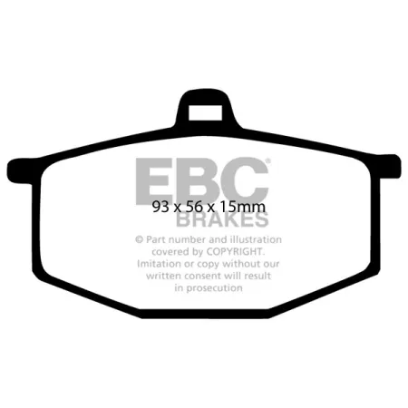 DP284 Klocki hamulcowe ULTIMAX2 EBC Brakes Renault 4 5 6 Renault COMMERCIAL 4 Van 9 Cwt.