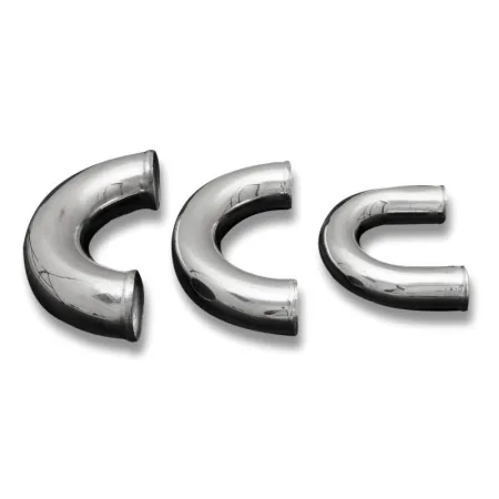 Kolanko aluminiowe 180' 28mm, 30cm