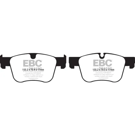 DP42198R Klocki hamulcowe YELLOWSTUFF EBC Brakes Peugeot 308 SW Mk2 308