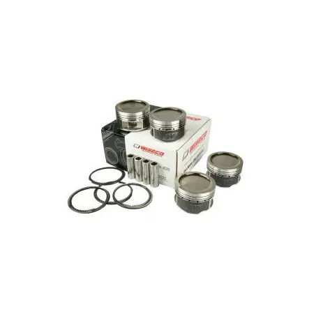 Kute tłoki silnika Wiseco 4 cyl, VW Golf / Jetta ABA 2.0l 8V 93-99 Bore 3.287 (83.50mm) Size +1.0mm Compression Ratio 10.5