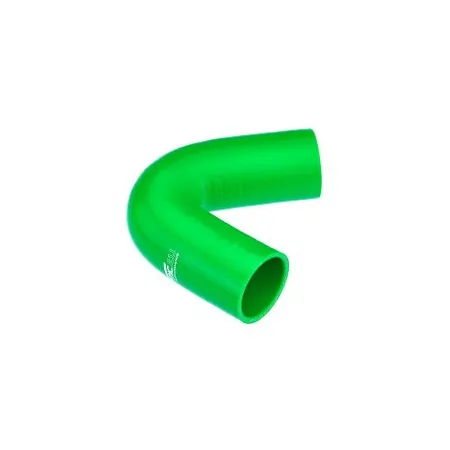 Kolanko silikonowe 135' 63mm Zielony