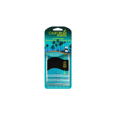 CALIFORNIA SCENTS Paper Air Freshener- Santa Ana Sea Breeze 3pk
