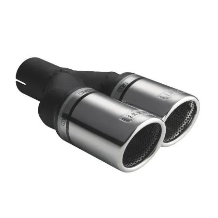 Uniwersalna końcówka tłumika okrągła 70mm długość 200/180mm średnica montażowa 45mm