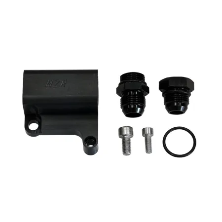 Adapter podwójnego spływu z głowicy MZR Garage Nissan Skyline Stagea RB20 RB25 RB26