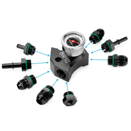 Nuke Performance Y-Block Adapter Fitting AN-8 ORB 3x