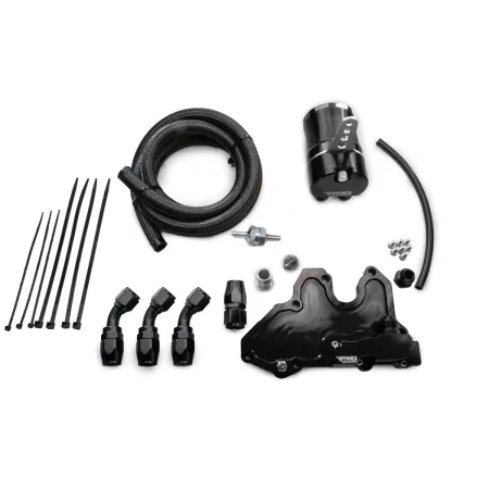 RTMG Performance Oil Catch Can Kit AN10 for 1.8/2.0 TSI EA888.3 Small Black