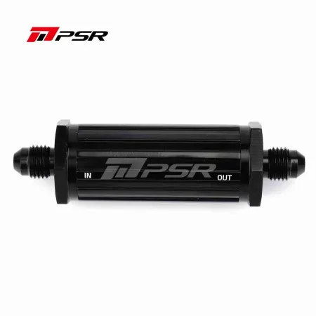 Pulsar PSR In Line Oil Filter Fitting Size -4AN 80 Micron Filter Inside