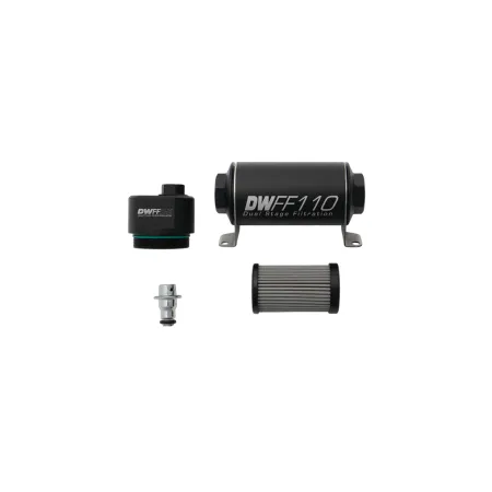 Regulator ciśnienia paliwa z filtrem DWFFR-X 110mm 10 mikronów DeatschWerks