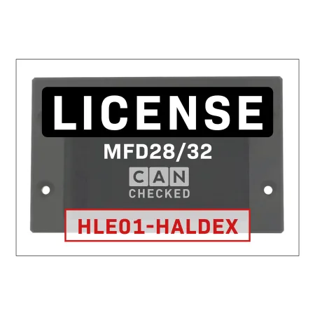 CANchecked Licencja MFD28/32 HLE01 do sterowania Haldex Gen1 Gen2