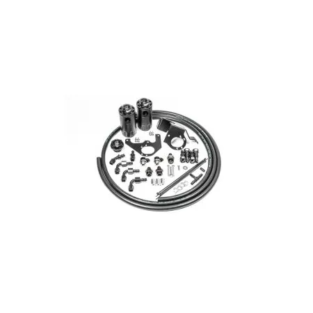 Dual Catch Can Kit for Cadillac CTS-V Fluid Lock Radium Enginerring