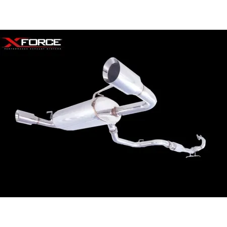 Układ wydechowy XForce Mazda 3 2008-2013 MPS (BL) MAZDASPEED stal nierdzewna