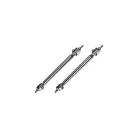 Wsporniki dyfuzora, splittera, lotki JRspec 200mm Srebrny