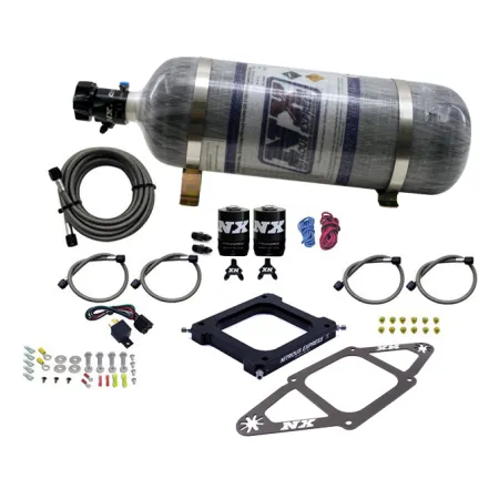 4500 Assassin Plate Alcohol Stage 6 100-300Hp with 12Lb Carbon Bottle Nitrous Express NX 67275-12
