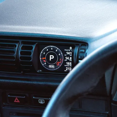 CANchecked Wyświetlacz parametrów MFD28 Gen 2 BMW 3-series E30 RHD