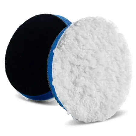 LAKE COUNTRY 89mm Heavy Cutting Fiber Pad Blue HDO-350F