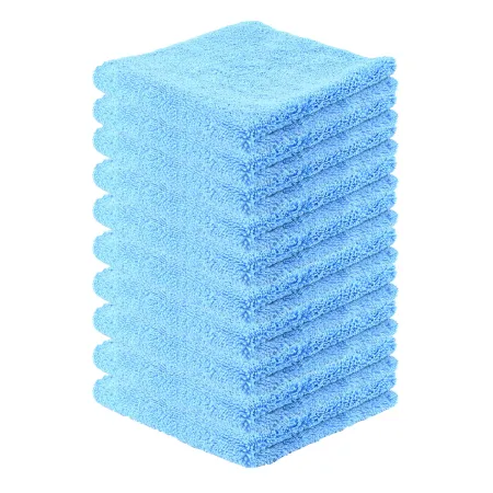 10x Puszysta ścierka ściereczka z mikrofibry bezszwowa , dwustronna 40x40 cm 400g/m2