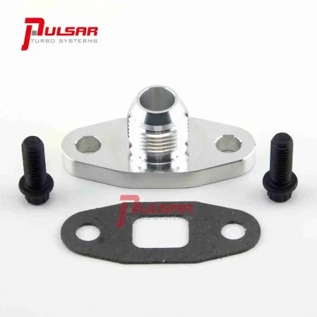 Pulsar PSR Oil Drain Flange Install Kit for Precision Turbo T4/T67/T72/T76/T78