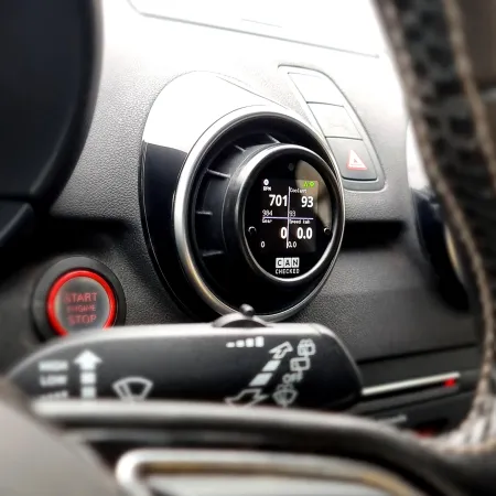 Ramka nawiewu z miejscem na wyświetlacz 52mm CANchecked Audi A1 / S1 2014-2018