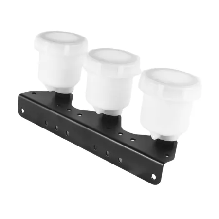 Potrójny Zbiorniczek na Płyn z Uchwytem RacingPedalBoxes