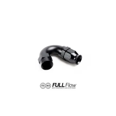 Nuke Performance Full Flow PTFE Hose End Fitting 150 Degree AN6
