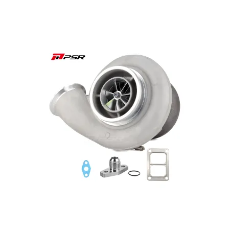 Turbosprężarka Pulsar PSR 475DG 1.45 T6 Divided wlot 3/4" Marmon wylot Łożyska kulkowe