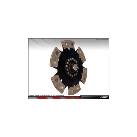 Tarcza sprzęgła ACT 6 PAD RIGID Disc, Honda Civic & CRX B-Seria (B16A2/B18C4/B18C6) (EK4/EK9/EG2/EG6/MB6/MC2) / 97-01 Integra 1.8L DC2 / 94-01 Integra
