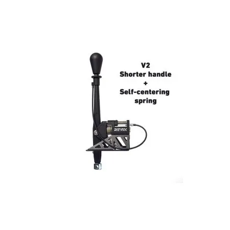 Revin Short Shifter for BMW Race Version V2 ( E30 / E34 / E36 / E39 E46 / E8X / E9X etc. ) Black