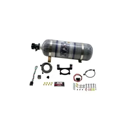 Plate System with 12Lb Composite Bottle for Ford Coyote 5.0L / Godzilla 7.3 Nitrous Express NX 20948-12