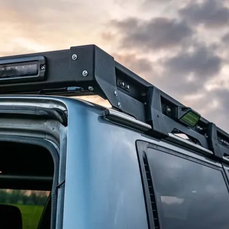 Aluminiowy Bagażnik Dachowy typ Long z Oświetleniem Wstecznym IOD Performance do Nissan Patrol Y61 LWB