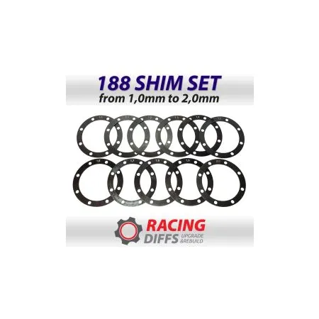 Zestaw Podkładek Regulacji Luzu Dyferencjału Do BMW 188mm