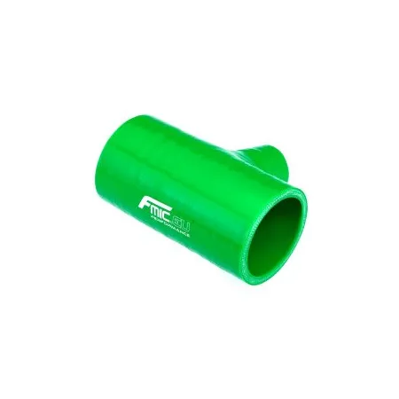 Trójnik silikonowy T-Piece 51/32mm Zielony