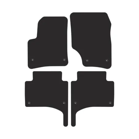 Dywaniki welurowe Premium FMIC Performance VW Touareg 2002-2010 8 stoperów