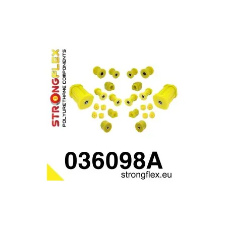 036098A: Zestaw poliuretanowy kompletny SPORT BMW e21