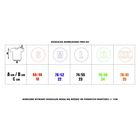 T-shirt FMIC.EU S czarny