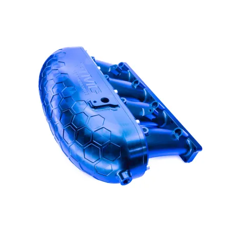 RTMG Performance Aluminiowy Kolektor Dolotowy Billet V2 2.0 TSI TFSI EA888 Gen 4 Niebieski