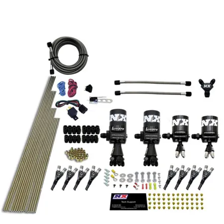 8 Cylinder Shark Direct Port Lightning 375 Solenoids 200-2100Hp Jets without Bottle Nitrous Express NX 90506-00