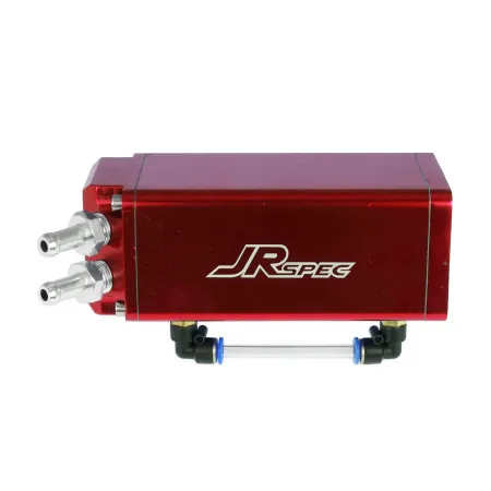 Oil catch tank JRspec model 02 Czerwony 12mm