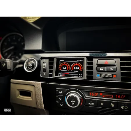 CANchecked Wyświetlacz parametrów MFD28 GEN2 BMW 3er E90 E91 E92 E93 2005 - 2013