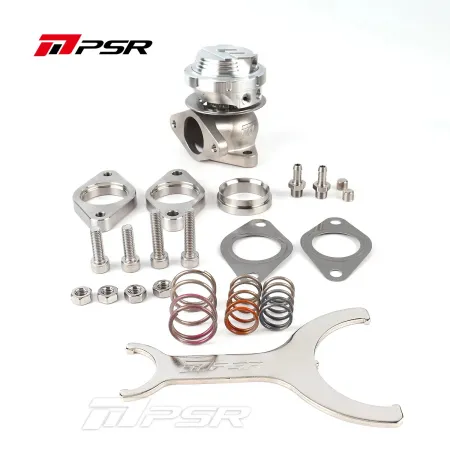 Pulsar PSR New Generation Wastegate 38mm 2-Bolt External Wastegate Silver