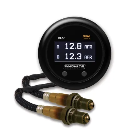 Dwukanałowy wskaźnik Innovate AFR DLG-1 z odczytem z dwóch sond lambda