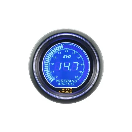 New Auto Gauge zestaw AFR EVO wskaźnik + sonda Bosch 4.9 + kontroler